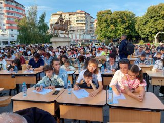 „Marea dictare”, eveniment inedit la Târgoviște